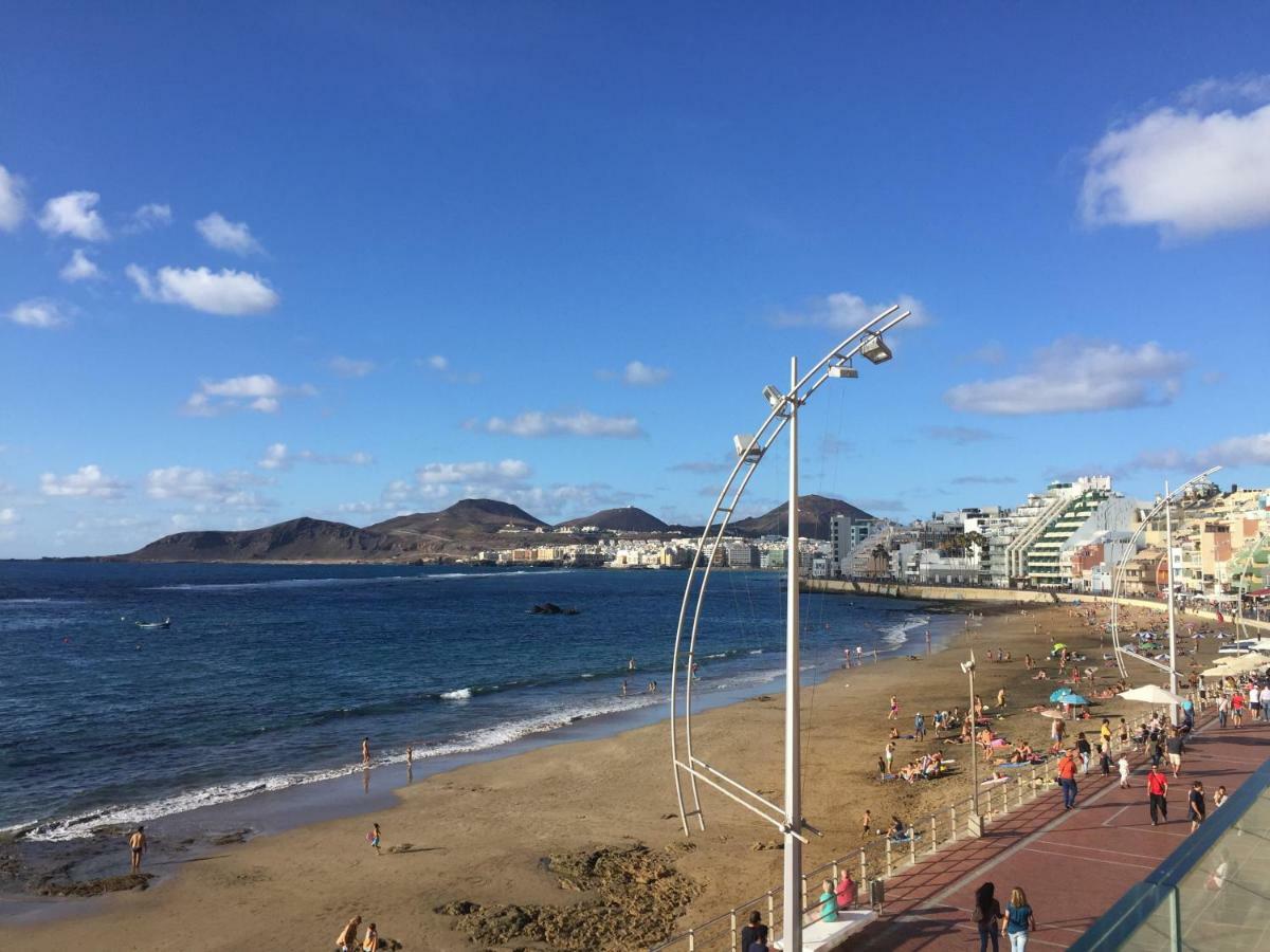 Piso Con Piscina Y Garaje En La Playa De Las Canteras Las Palmas de Gran Canaria Luaran gambar