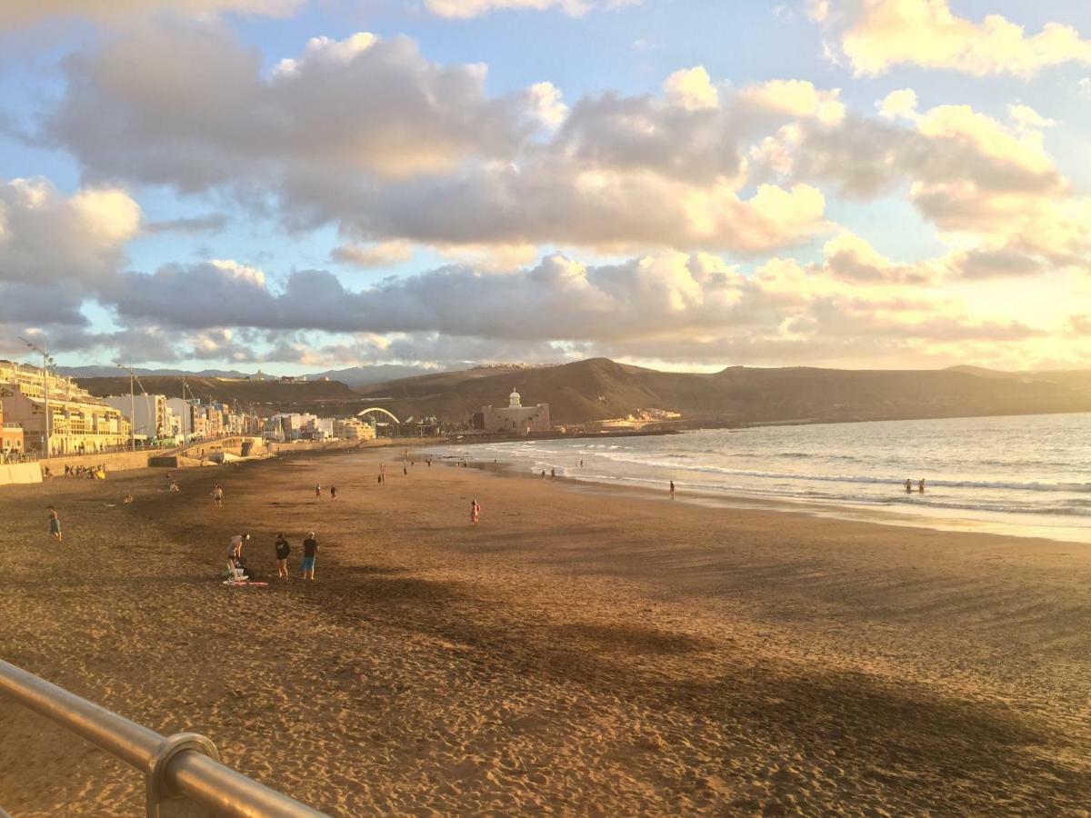 Piso Con Piscina Y Garaje En La Playa De Las Canteras Las Palmas de Gran Canaria Luaran gambar